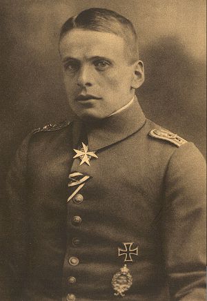 Der deutsche Jagdflieger Oswald Bölcke