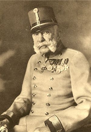 Der 1. Weltkrieg: Kaiser Franz Josef von Österreich