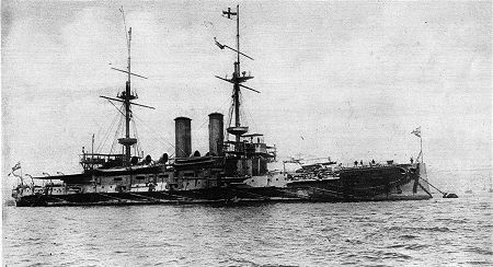 Seekrieg 1914: Das englische Linienschiff "Bulwark"