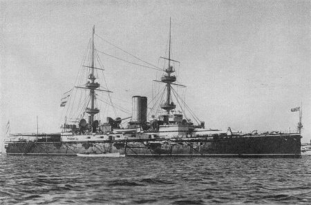 Seekrieg 1914-1918: Das englische Linienschiff "Majestic"