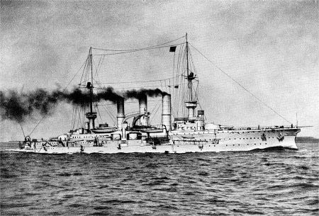 Seekrieg 1914-1918: Der große Kreuzer " Prinz Adalbert"