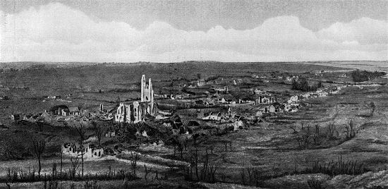 Der 1. Weltkrieg 1915: Blick auf Ablain-St.-Nazaire