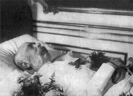 Österreich-Ungarn 1. Weltkrieg: Kaiser Franz Josef auf dem Totenbett