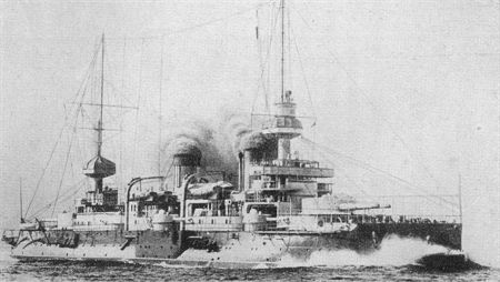 Seekrieg 1914-1918: Das französische Linienschiff "Suffren"