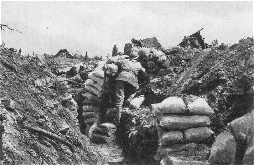 In der Sommeschlacht 1916