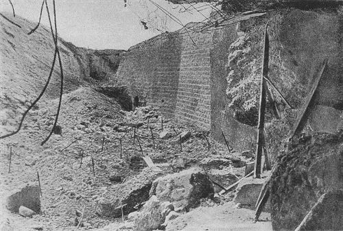 Westfront 1. Weltkrieg: Aus dem eroberten Fort Vaux bei Verdun
