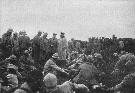 Die Besatzung von Fort Vaux bei Verdun