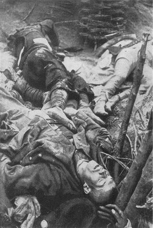 Gefallene aus den Kämpfen bei Fromelles am 19. Juli 1916