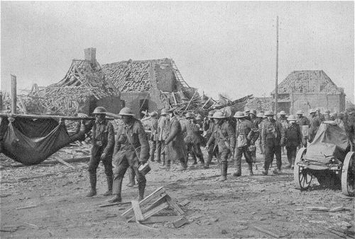 Der 1. Weltkrieg: In der Schlacht bei Arras gefangene Engländer
