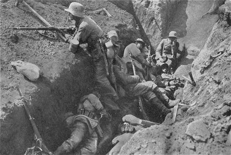 Westfront 1. Weltkrieg: Deutsche Reserven während der Schlacht bei Arras