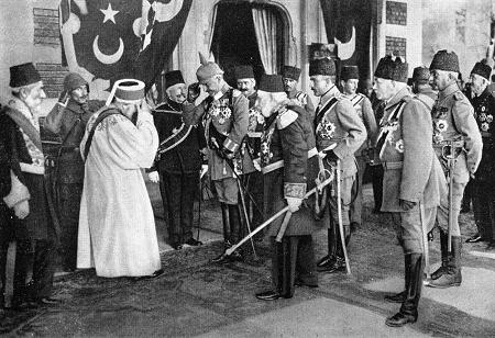 Kaiser Wilhelm II. in Konstantinopel