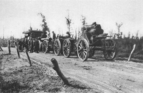 Der 1. Weltkrieg: Belgische schwere Artillerie