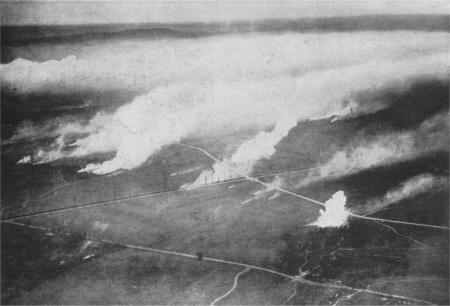 Der 1. Weltkrieg: Nebelschießen im Gebiet des Kemmel