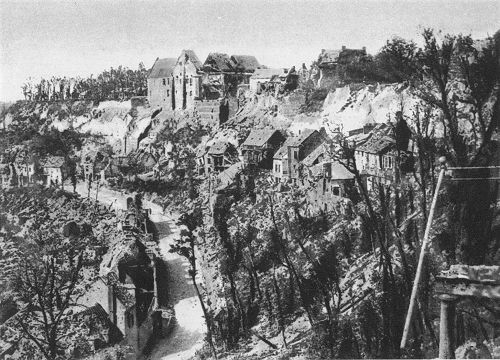 Der 1. Weltkrieg: Das zerstörte Montdidier wieder in den Händen der Alliierten